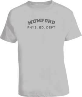 Beverly Hills Cop Mumford Phys Ed T Shirt Sport Gray  
