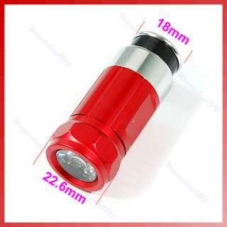 Car Cigarette Lighter LED Flashlight Torch Rechargeable  