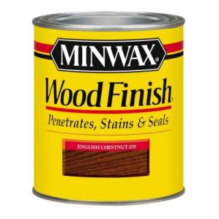 Minwax 8 oz. Oil Based English Chestnut Wood Finish Interior Stain 