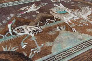 Antik Märchen China Bild Teppich Wunderschön Rare rug  