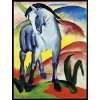 Franz Marc   Blaues Pferd I Poster Kunstdruck (80 x 60cm)  
