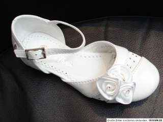 kinder schuhe taufe weiss kommunionschuhe hochzeit  