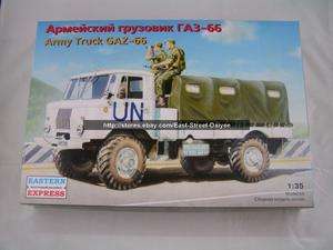 Eastern Express 1/35 35131 GAZ 66 Russian UN Army Truck  