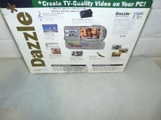 NEW Dazzle Multimedia DM 4100 USB Digital Video Creator  