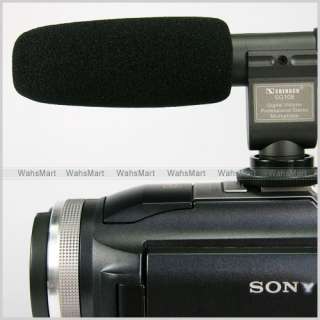 SG 108 Shotgun DV Stereo Microphone for Nikon DSLR D5100 D7000 D3000 