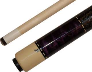 Pechauer JP Custom JC01 Purple Curly Maple Pool/Billiard Cue Stick 