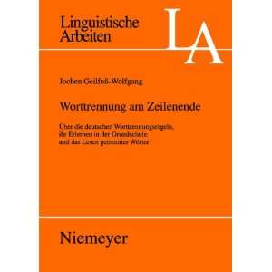 Worttrennung am Zeilenende Über die deutschen Worttrennungsregeln 
