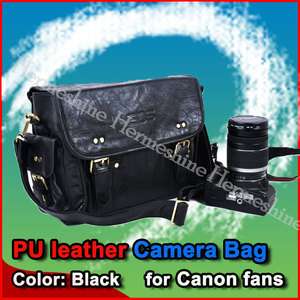   Camera Case Shoulder Bag PU Leather for Canon 5D ii 7D 60D 40D Strong
