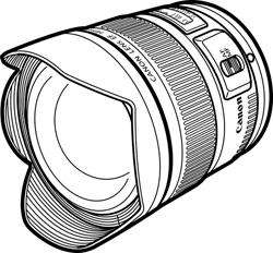 Canon EF 14mm/ 2,8/ L USM II Objektiv  Kamera & Foto