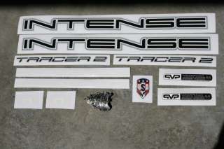 Intense Cycles 2011 Tracer 2 white sticker kit NEW  