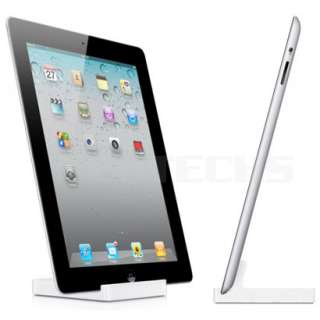 White Dock Cradle Sync Charger For Apple iPad 2 WITH audio speaker 
