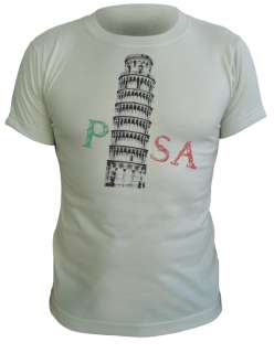 Leaning Tower Of Pisa T Shirt  