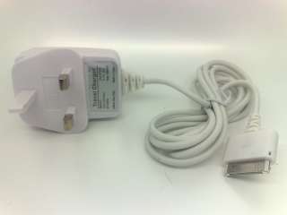 NEW MAINS CHARGER FOR APPLE iPOD & iPHONE 4 4G 2G 3G 3GS UK  