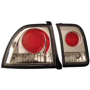 Anzo USA 221037 Honda Accord Chrome Tail Light Assembly   (Sold in 