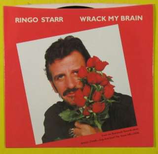 RINGO STARR.WRACK MY BRAIN.1981 BOARDWALK.wPS.MINT   