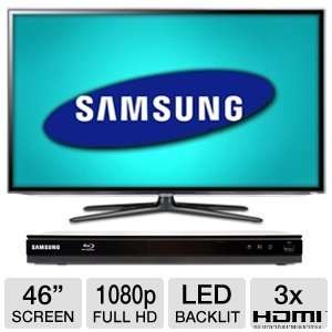    Samsung 46 1080p 120Hz WiFi Smart LED TV & BluRay Electronics