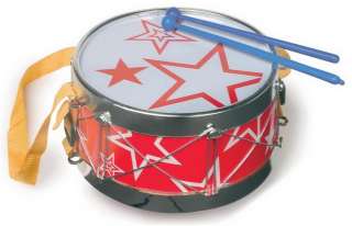This lovely drum with plastic drumsticks is approx. 17 cms and will 