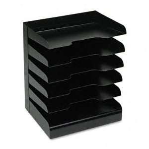  o Buddy Products o   Letter Desk Tray Sorters, Six Tier 