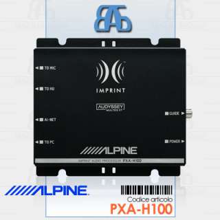ALPINE PDX F4 Amplificatore classe D digitale 4x100W  