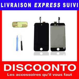   VITRE TACTILE APPLE IPOD TOUCH 4 4G + ECRAN LCD OUTILS