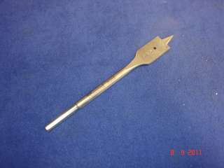 Record Flat Wood Drill Bit Imperial 1/4 6mm R355 Auger Point Softwood 