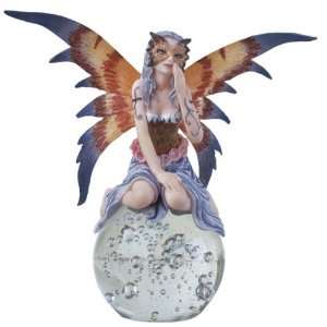  Fairy Collection Crystal Ball LED Light Figure Decoration 
