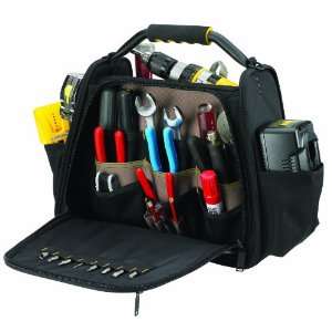 Custom Leathercraft 1574 Open and Closed Top Tool Carrier, 30 Pocket