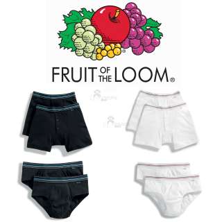 Fruit of the Loom Mens Rib Hip Briefs Boxers  