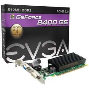  eVGA, EVGA GeForce 8400 GS Graphics Card   567 MHz Core 