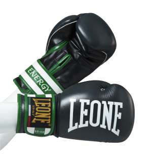 LEONE GUANTONI ENERGY BOXE PUGILATO NERI KICK BOXING V  