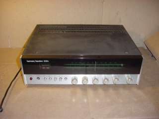 VINTAGE HARMAN KARDON 330C AM/FM STEREO RECEIVER. WORKS GREAT AND IS 