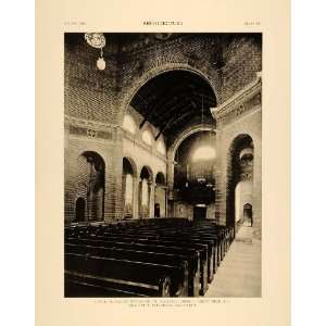  1915 Print St. Aloysius Church Great Neck Steinback 
