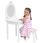 Girls Butterfly Vanity Table & Stool New (FREE P+P)