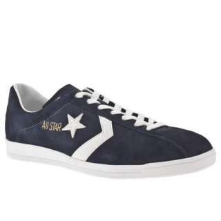 CONVERSE CLASSIC MENS BLUE SUEDE TRAINERS  