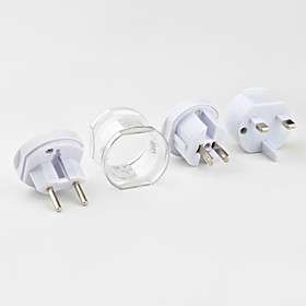 US$ 15.29   3 in 1 Global Travel Plug Adapter (White),  