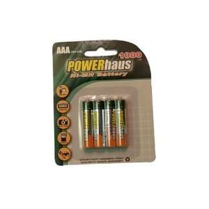  Eforce Nimh Lr03 (Aaa) 1000 Mah Batteries (Pack Of 4 