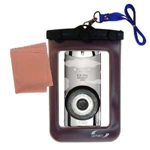 Gomadic Clean n Dry Waterproof Camera Case for the Canon Digital IXUS 