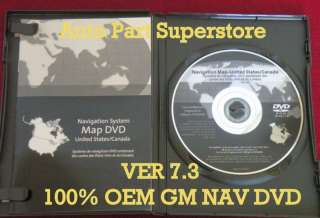 CHEVY GM GMC NAVIGATION GPS SOFTWARE MAP CD DISC DVD