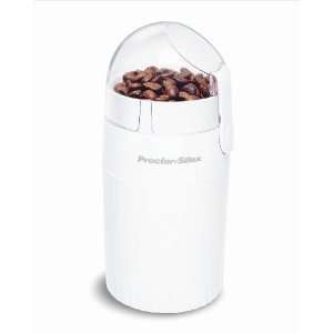 Proctor Silex E160BY Fresh Grind Coffee Grinder, White  