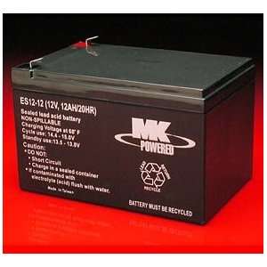  MK Battery 12 Volt Small Sealed AGM Battery for Scooters 