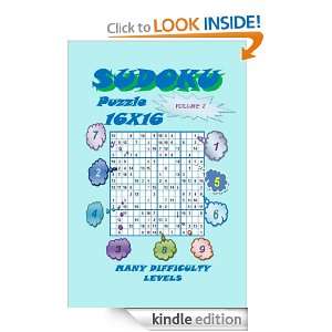 Sudoku Puzzle 16X16, Volume 2 YobiTech Consulting  Kindle 