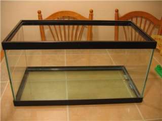 72 Gallon Bow Front Aquarium Fish Tank With Light Hood and Stand Oak 