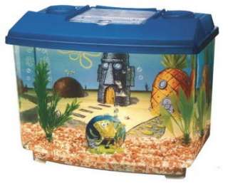 Penn Plax SpongeBob Square Tank 4 Gallon Aquarium Kit  