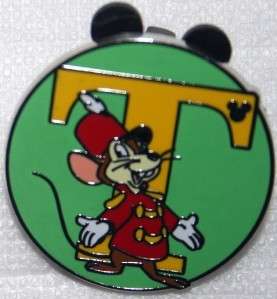 WDW   Hidden Mickey Series III   Alphabet   Timothy (T)  