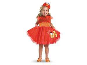    Sesame Street Frilly Elmo Dress Child Costume w/Headband