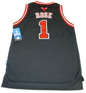 NBA Adidas Chicago Bulls Derrick Rose Youth 2012 Stitched Alternate 