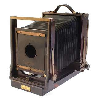 Vintage Ansco Agfa 5x7 Wood View Camera Used Needs New Bellows AS IS 