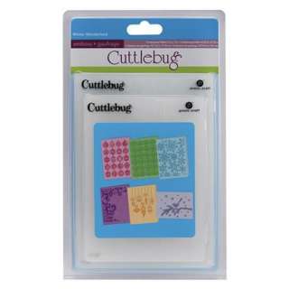 Provo Craft Cuttlebug Embossing Folders   Set of 6 product details 