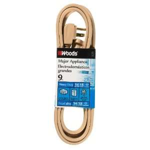   0045 9 Foot Air Conditioner Appliance Cord, Beige: Home Improvement