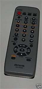 AIWA REMOTE CONTROL RC CAS01 FOR AUDIO STEREO SYSTEM  